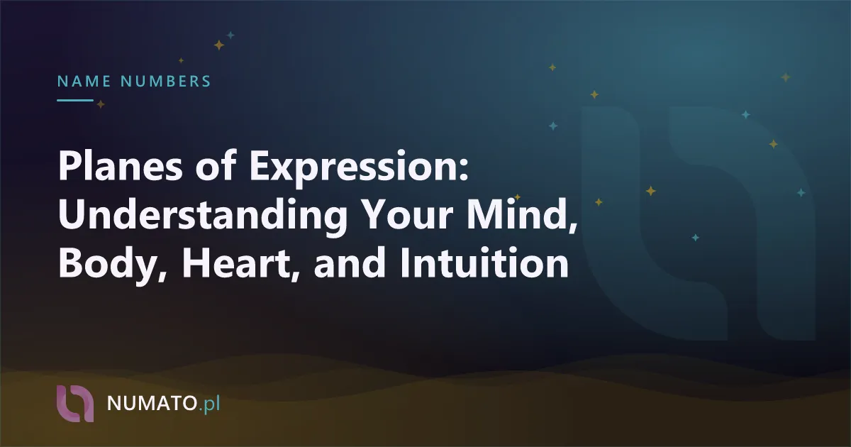 Planes of Expression: Understanding Your Mind, Body, Heart, and Intuition