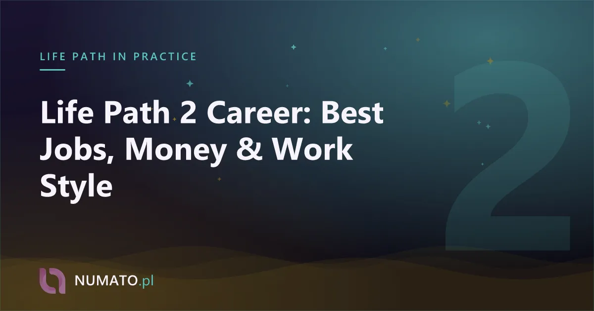 Life Path 2 Career: Best Jobs, Money & Work Style