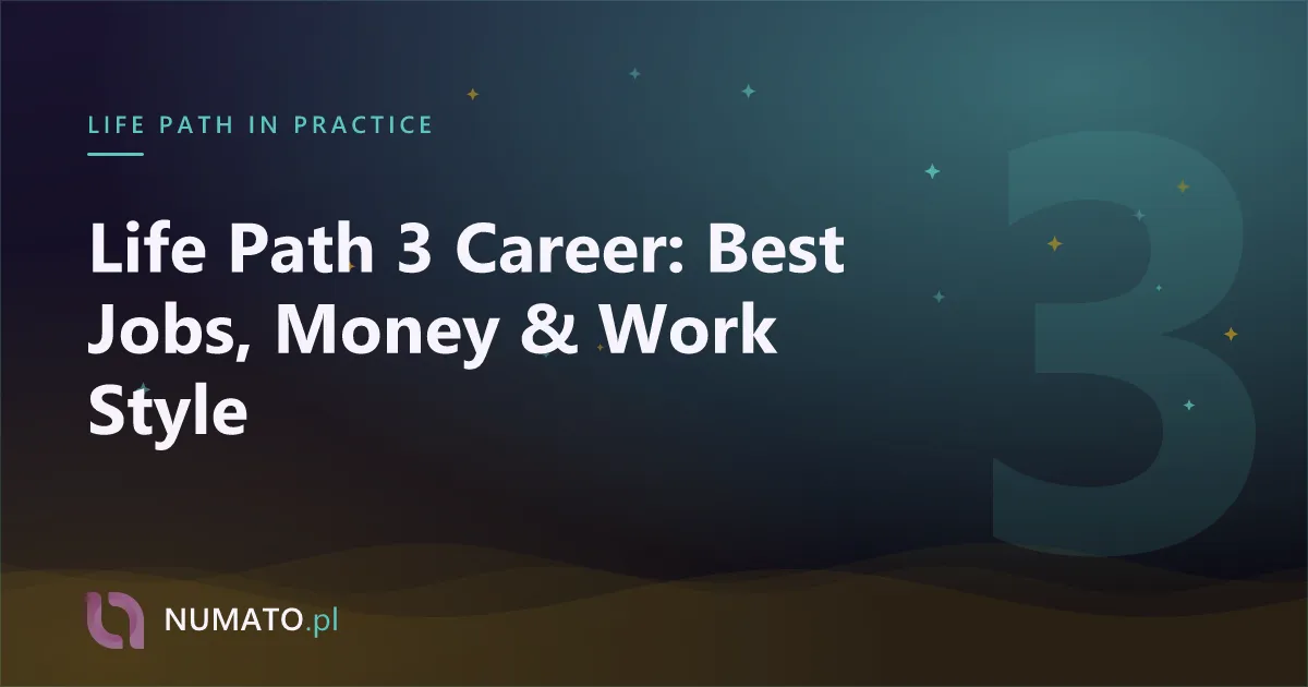 Life Path 3 Career: Best Jobs, Money & Work Style