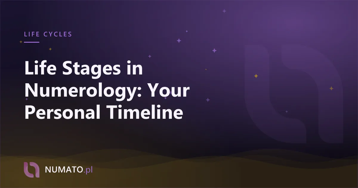 Life Stages in Numerology: Your Personal Timeline