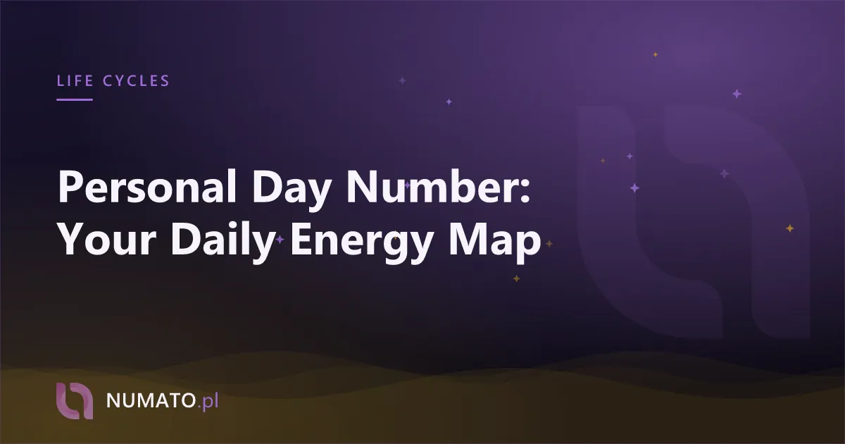 Personal Day Number: Your Daily Energy Map