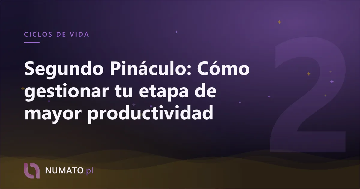 Segundo Pináculo: Cómo gestionar tu etapa de mayor productividad
