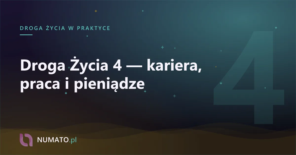 Droga Życia 4 — kariera, praca i pieniądze