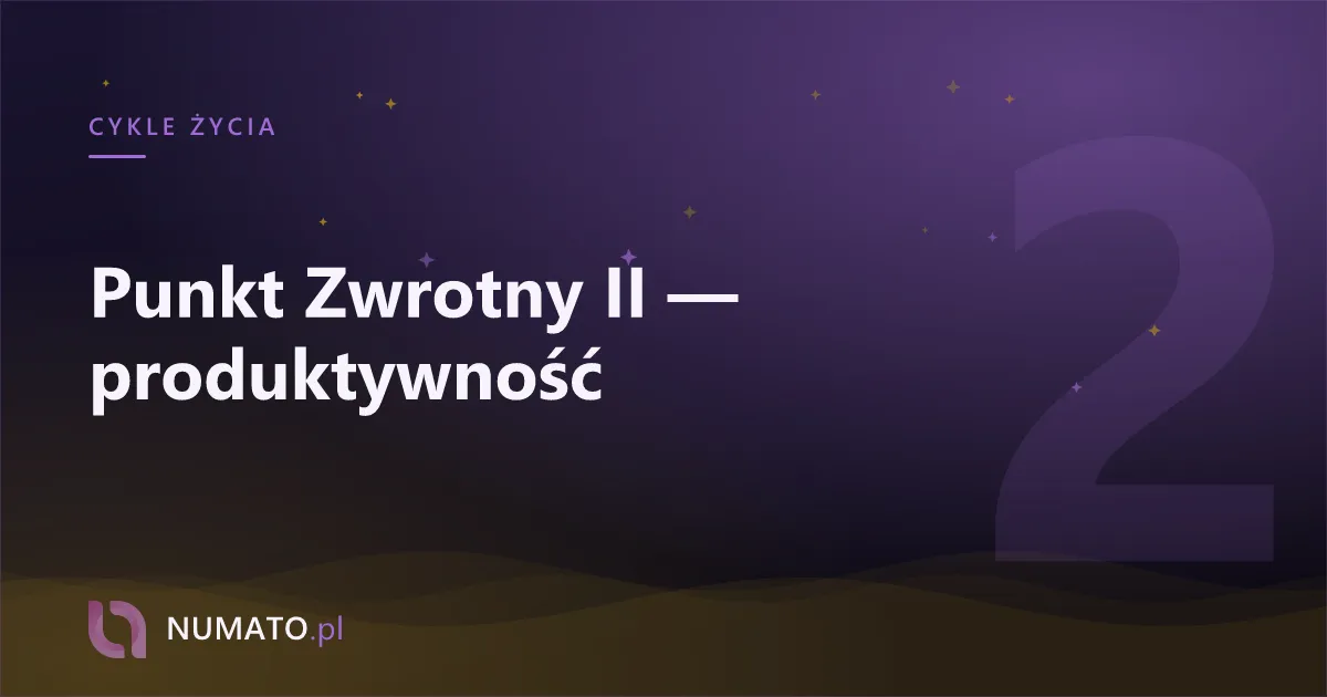 Punkt Zwrotny II — produktywność