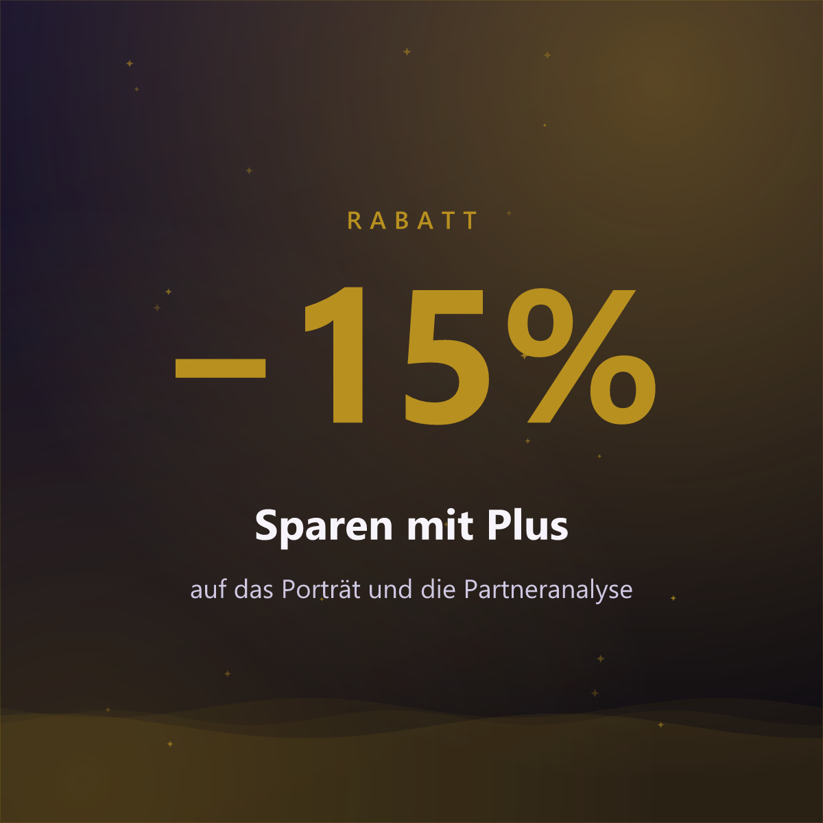 Numato Plus — 15% Rabatt auf das Porträt und die Partneranalyse