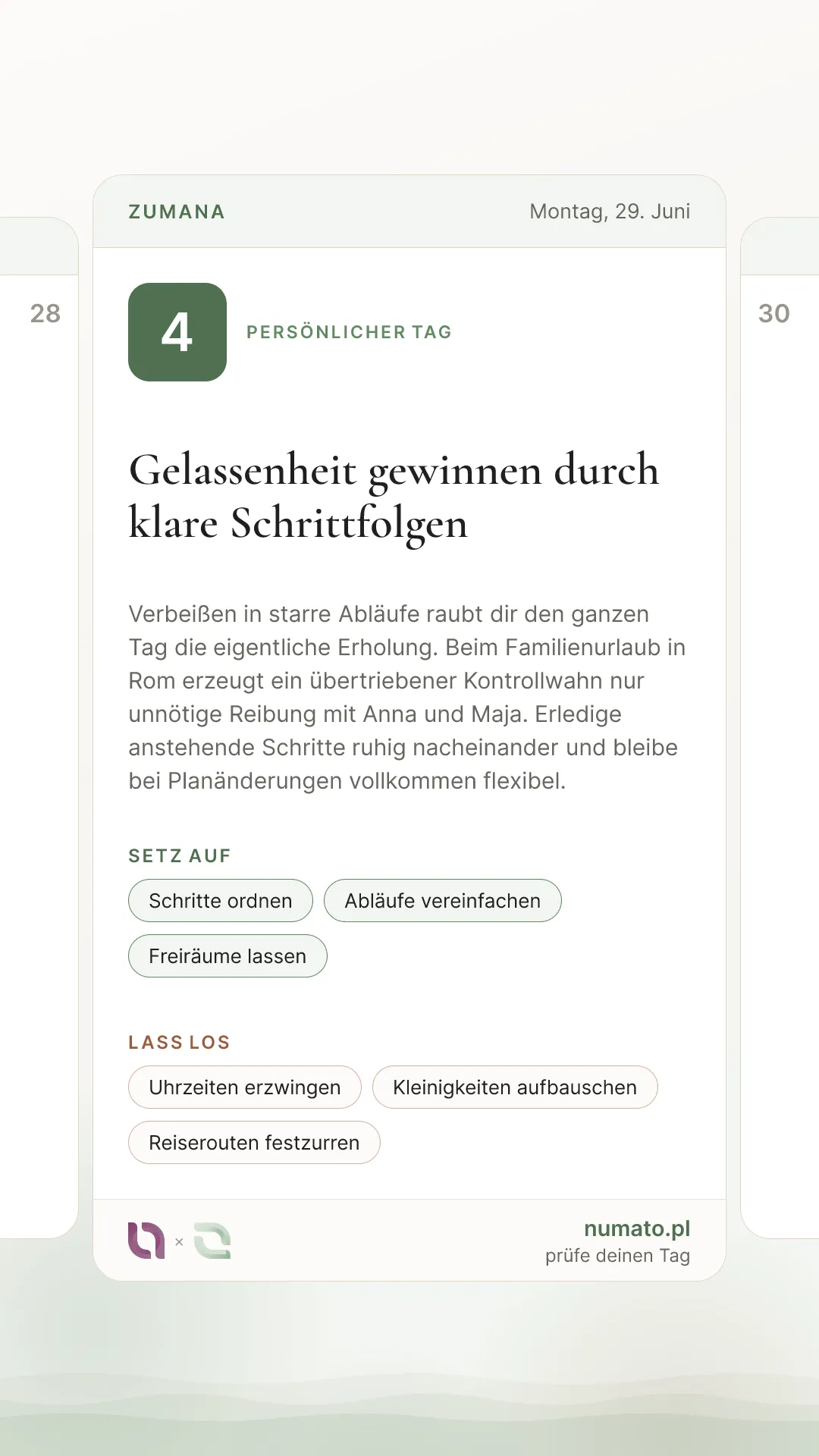 Dieselbe Tageskarte im formatfüllenden Zuschnitt 9:16, fertig für Storys.
