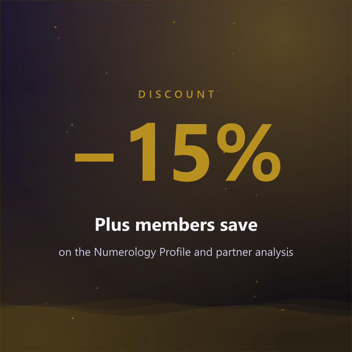 Numato Plus — 15% off the Profile and partner analysis