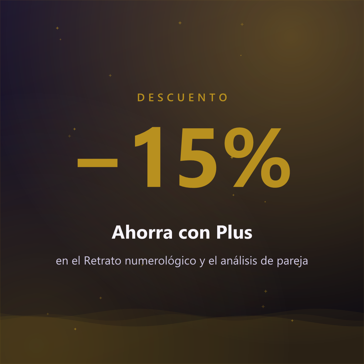 Numato Plus — 15% de descuento en el Retrato y el análisis de pareja